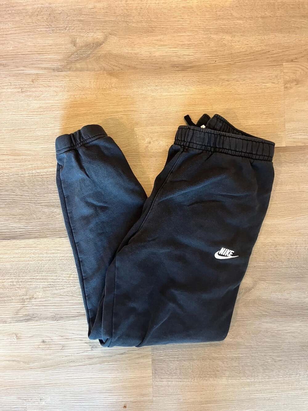 Nike, Sportswear Club Fleece Jogger Sweatpants, Black, Streetwear, Large